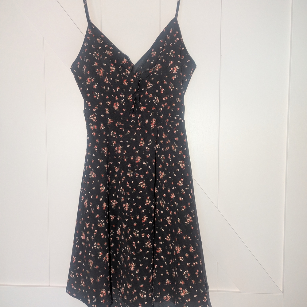 Floral Spaghetti Strap Dress
